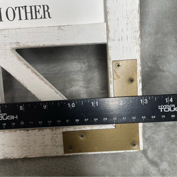 Cracker Barrel Marriage Rules Distressed Barn Door  Wall Decor - Picture 9 of 10